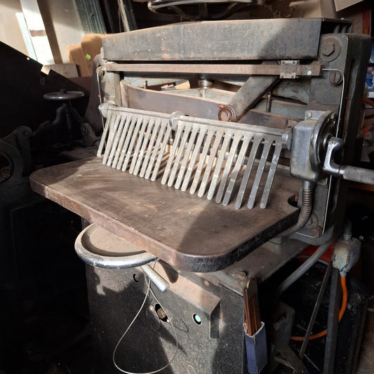 Antique Bookbinding Machines