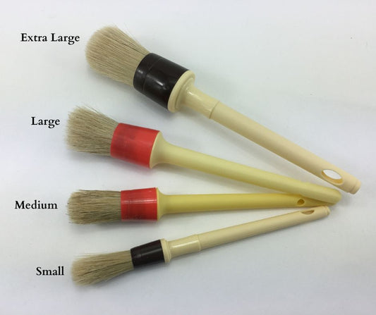 Bookbinding Glue Brush- Genuine Hog Hair- Metal free and Rust free