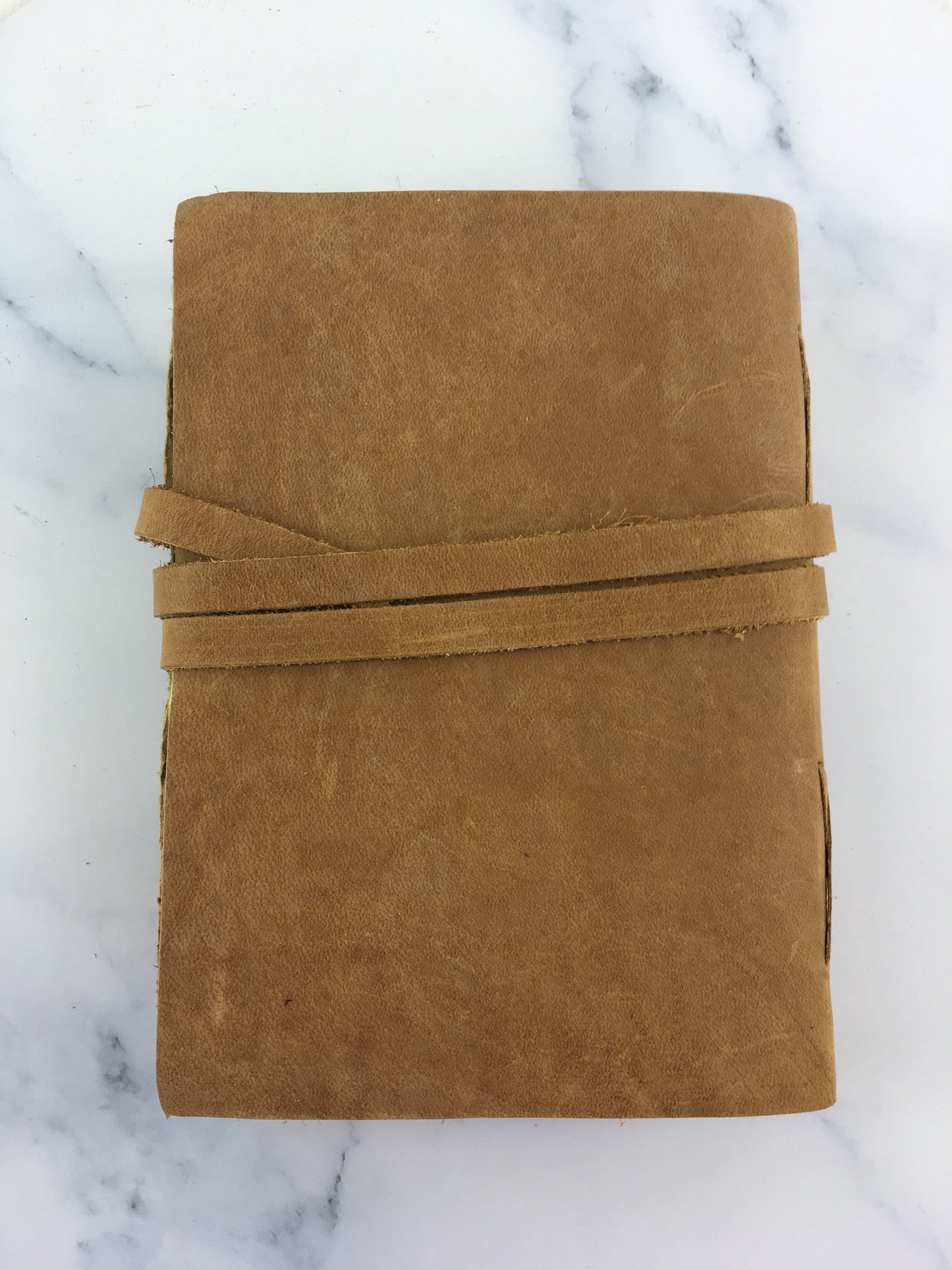 Quality Handmade Leather Journal- THICK 100% Cotton paper- Aged paper- TBBLJ3