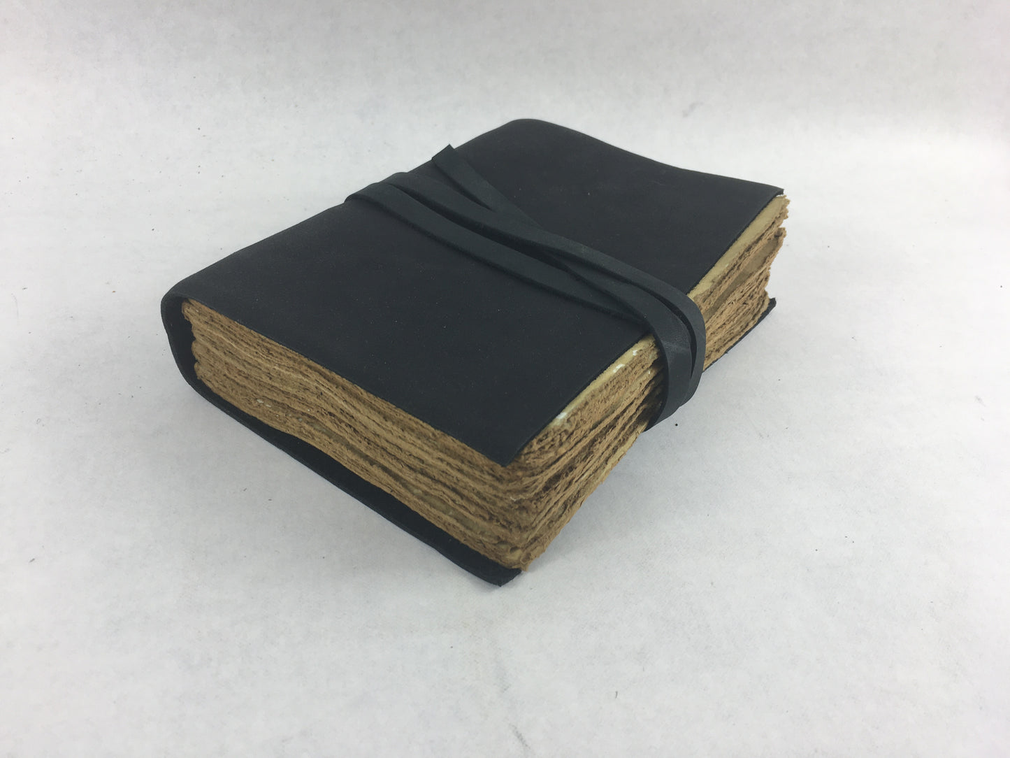 Quality Handmade Leather Journal- THICK 100% Cotton paper- Aged paper- TBBLJ5