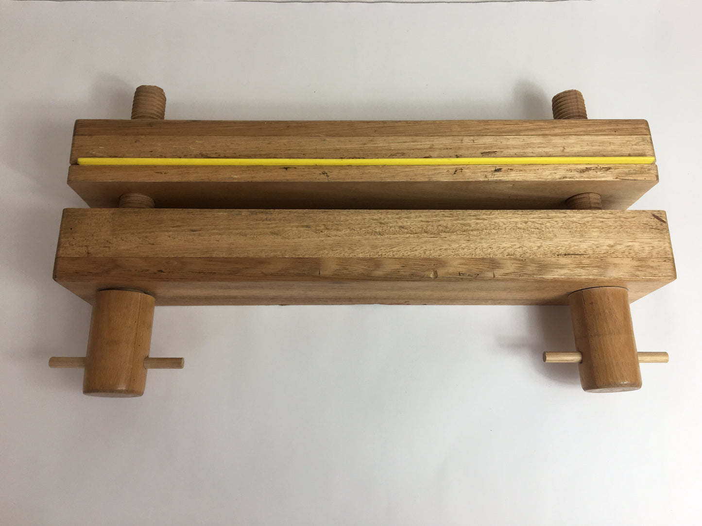 Specially made- Bookbinding Lying Press and Plough with stand- Used condition