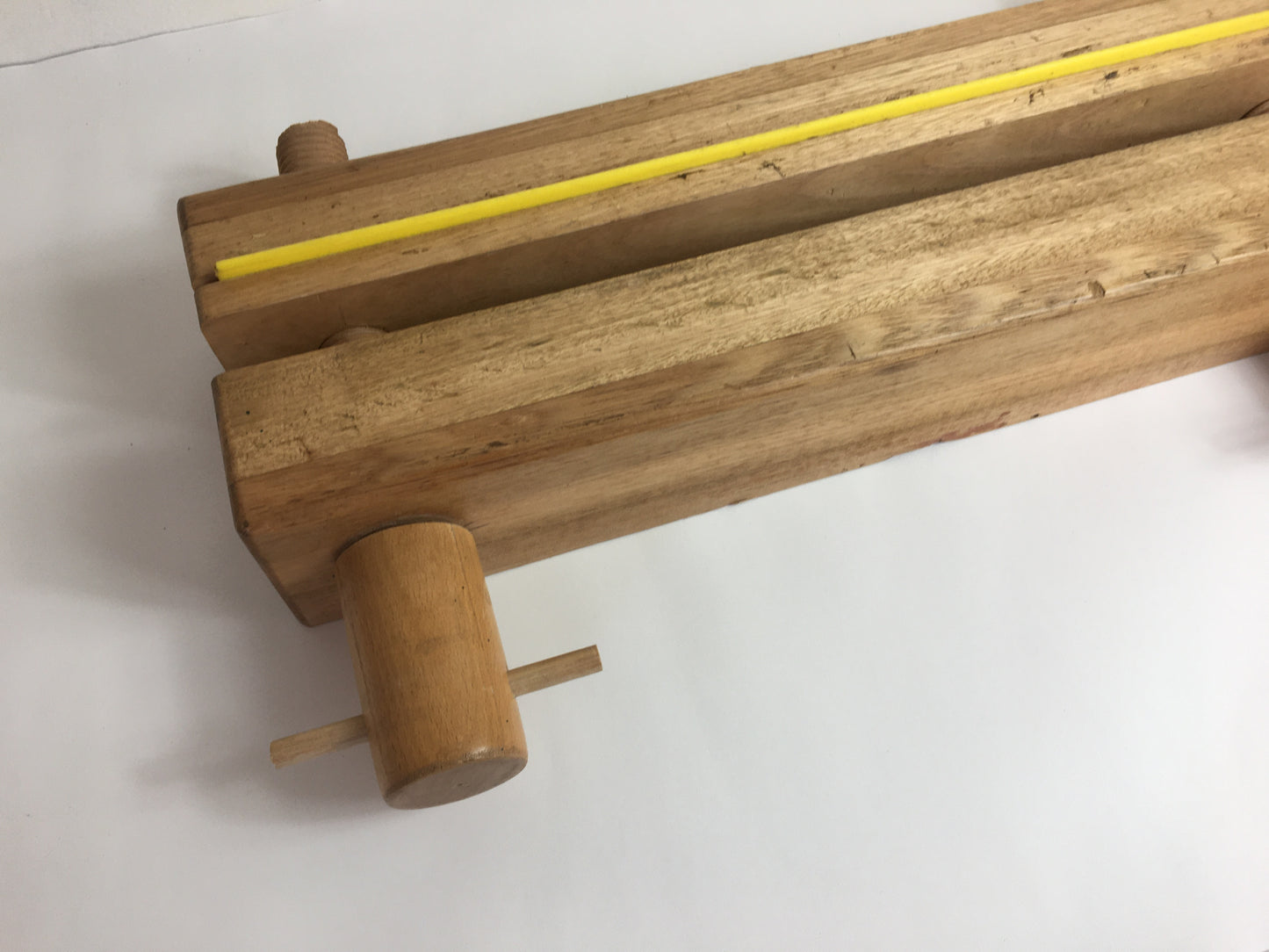 Specially made- Bookbinding Lying Press and Plough with stand- Used condition