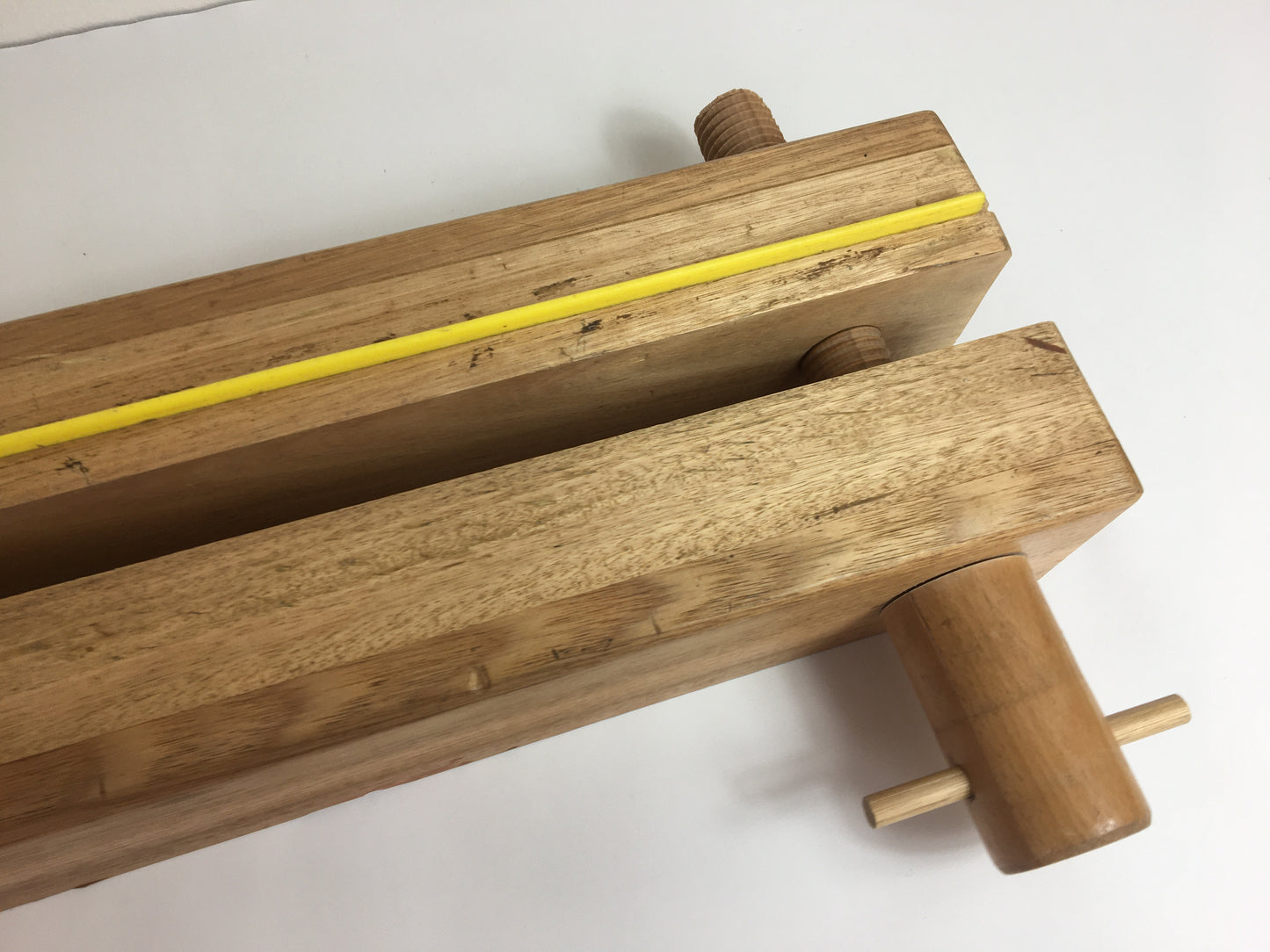 Specially made- Bookbinding Lying Press and Plough with stand- Used condition