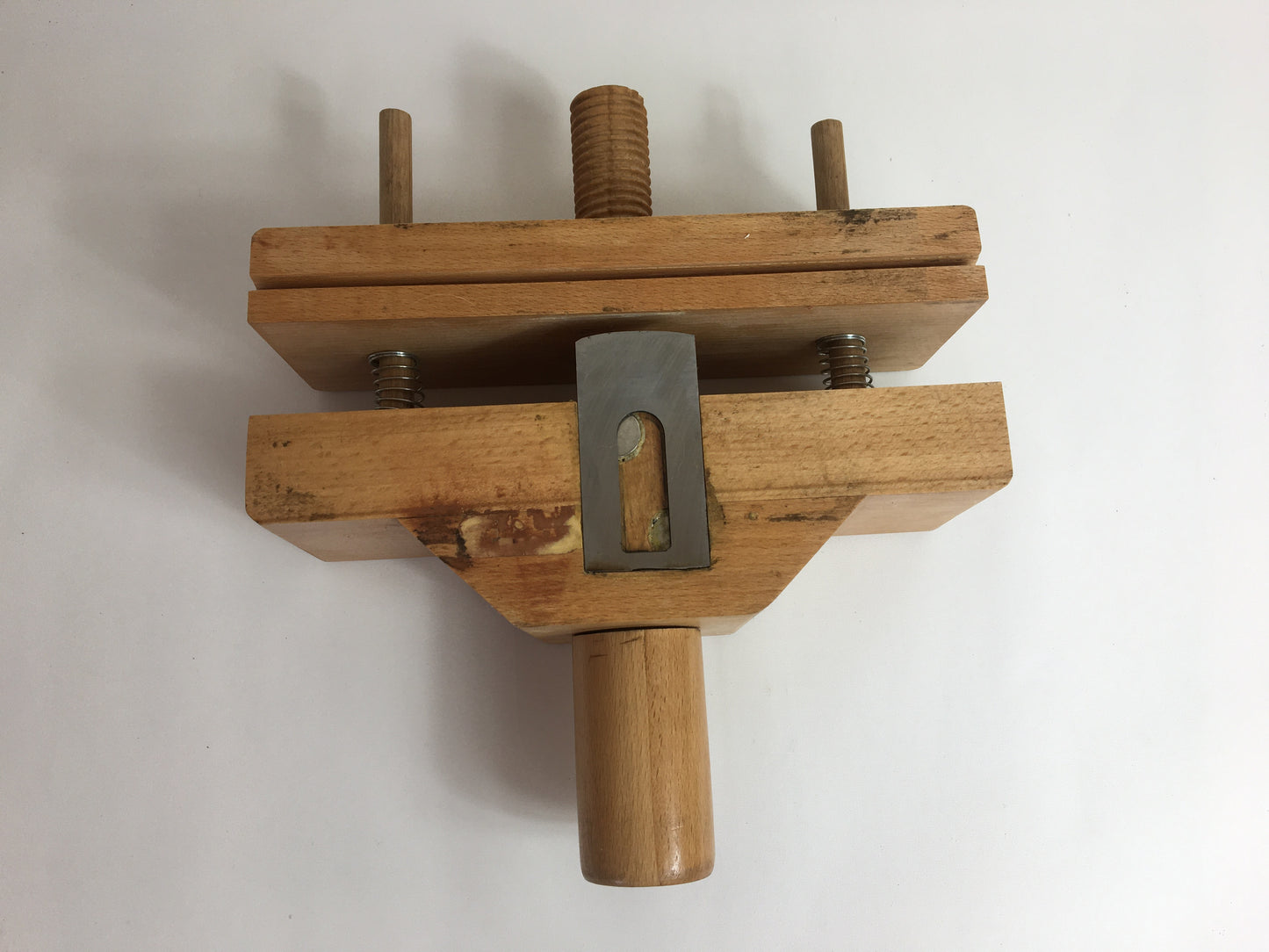 Specially made- Bookbinding Lying Press and Plough with stand- Used condition