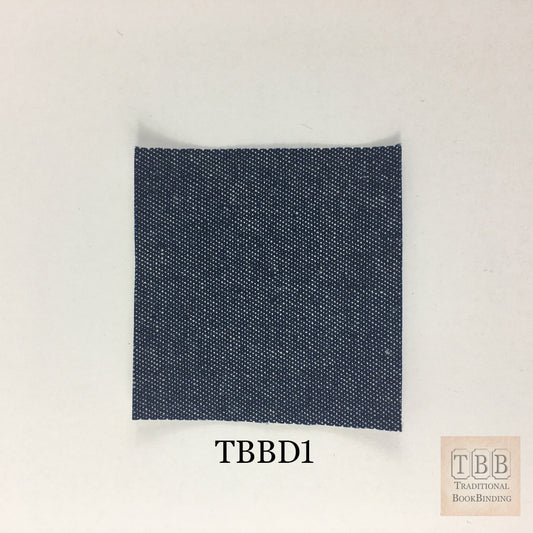 Denim Buckram collection- Durable bookbinding cloth with paper backing