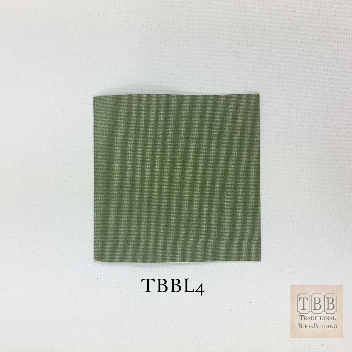 Book Binding Book Cloth - Basil Green - Choose CLOTH size
