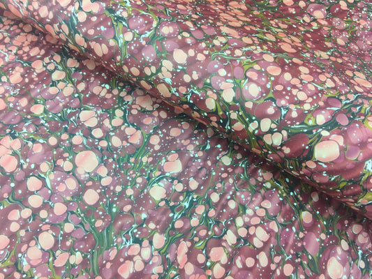 Printed marbled paper- HIGH DEFINITION-  THICK 100GSM ACID FREE PAPER- Suitable for book covers and end sheets- TBBPM20