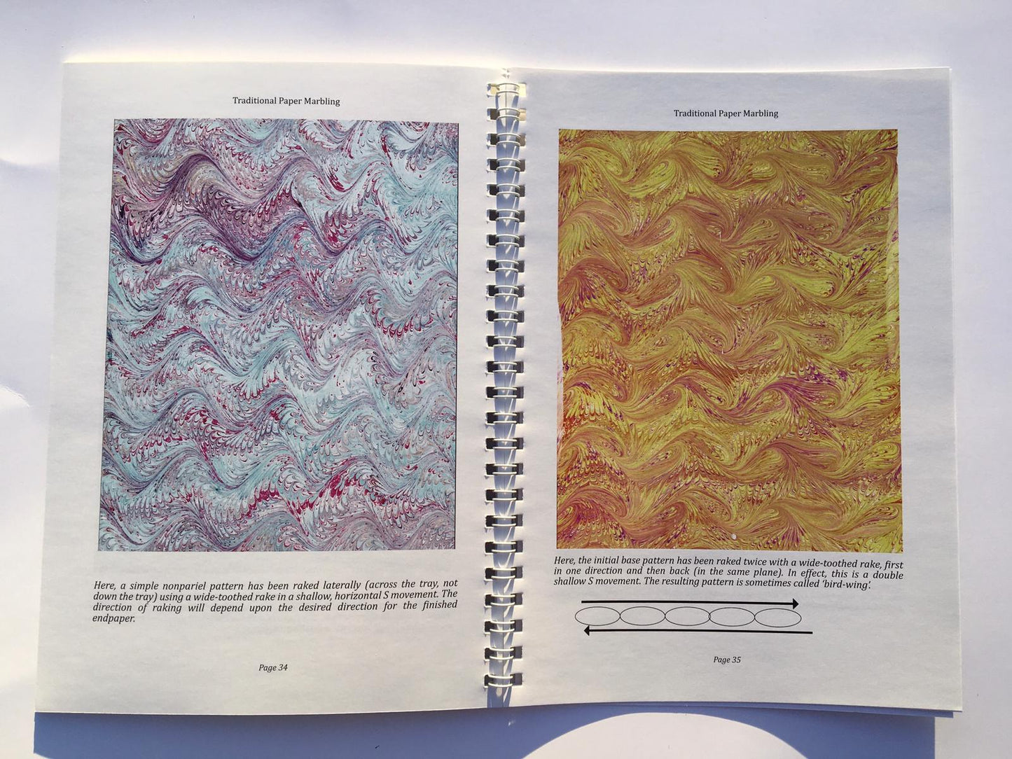 Traditional Paper Marbling for the Amateur and Hobbyist- An Introduction