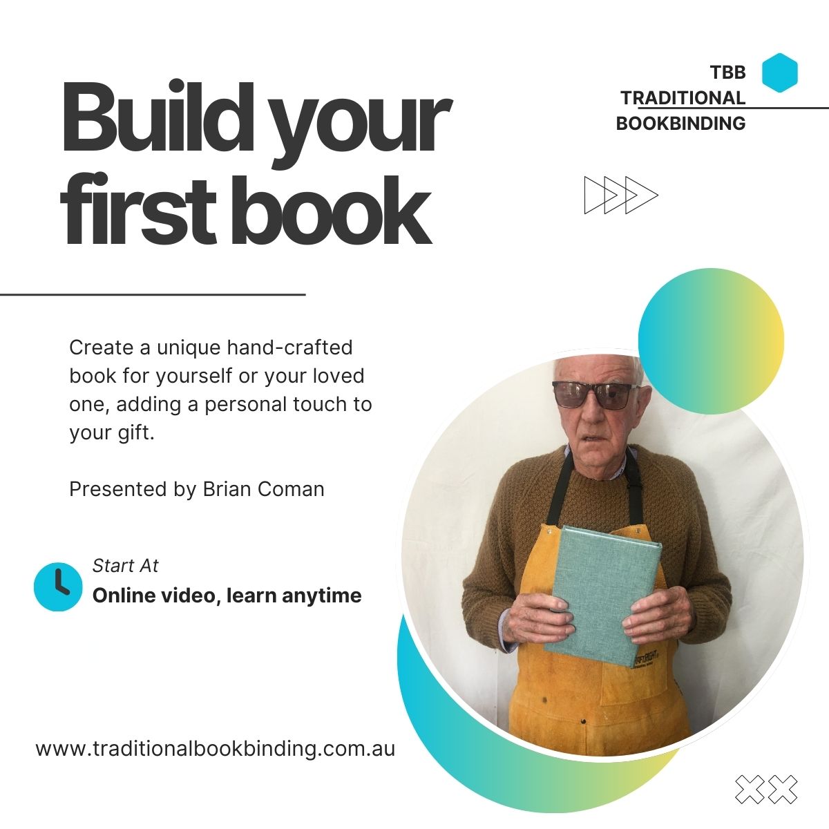 Professional Bookbinding Kit with Educational Video | Beginner | Creating your first book