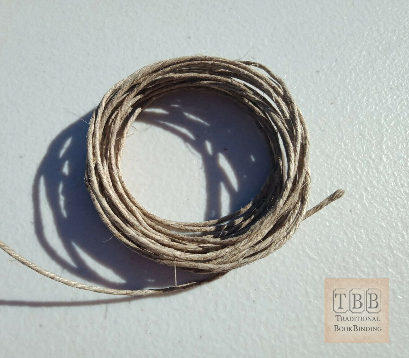 Bookbinding Flax Sewing Cord- Approx 1.5mm Thick- 8/8 Ply