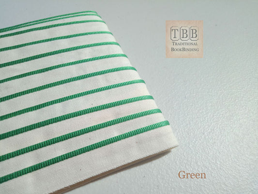 Quality bookbinding headband- Book endband- Green