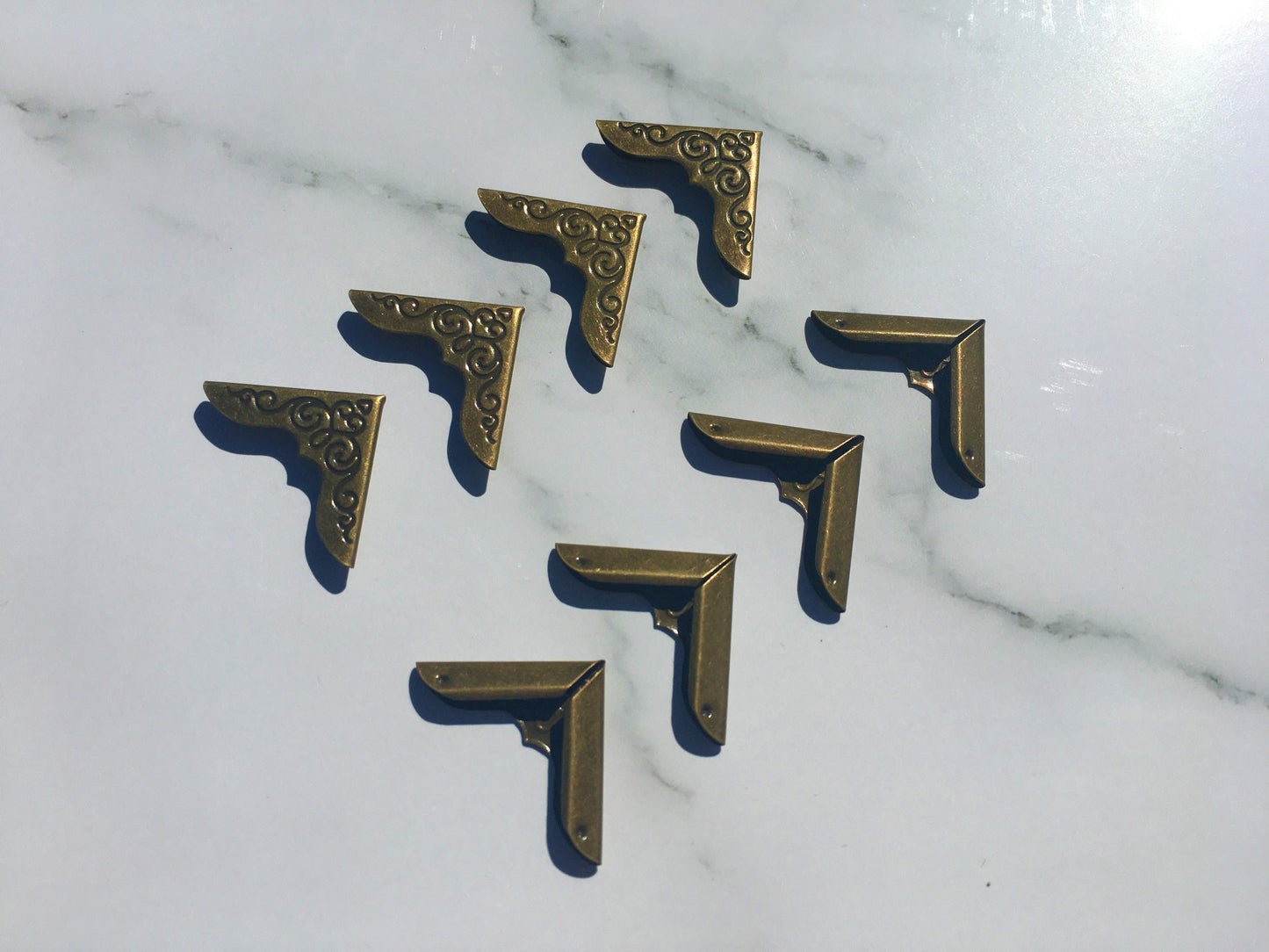 Ornate Metal Corner Protectors- TBBCP2