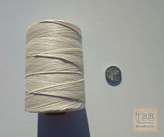 250g Large Bookbinding Natural Linen Thread- Coated in wax- 18/5, 18/3, 25/3 and 40/3