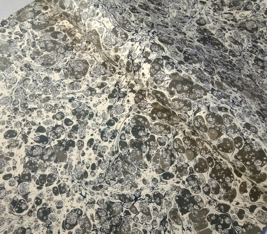 Printed marbled paper- HIGH DEFINITION- THICK 100gsm ACID FREE PAPER- Suitable for book covers and end sheets- TBBPM3