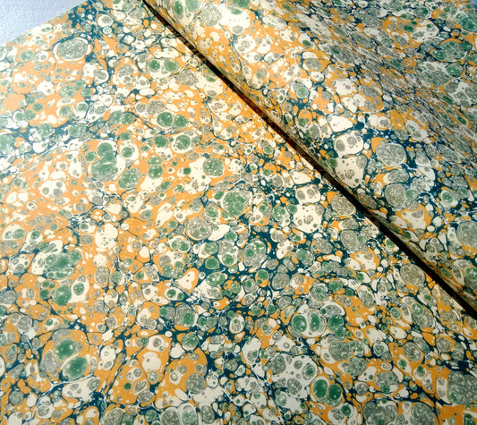 Printed marbled paper- HIGH DEFINITION- THICK 100gsm ACID FREE PAPER- Suitable for book covers and end sheets- TBBPM4