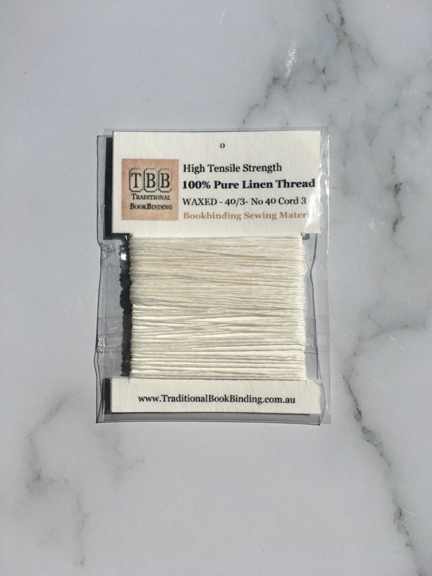 Bookbinding Sewing Set- 3 packs of 100% Natural Linen Threads Coated In Wax and 8 Sturdy Needles