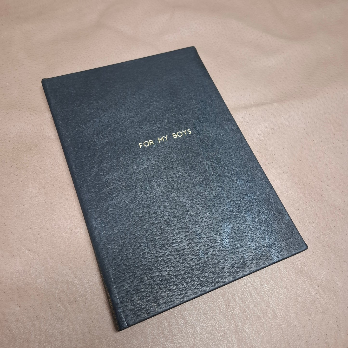 Premium Pigskin Leather Hide — Bookbinding & Hot Foil Stamping