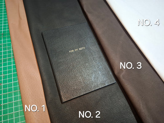 Premium Pigskin Leather Hide — Bookbinding & Hot Foil Stamping