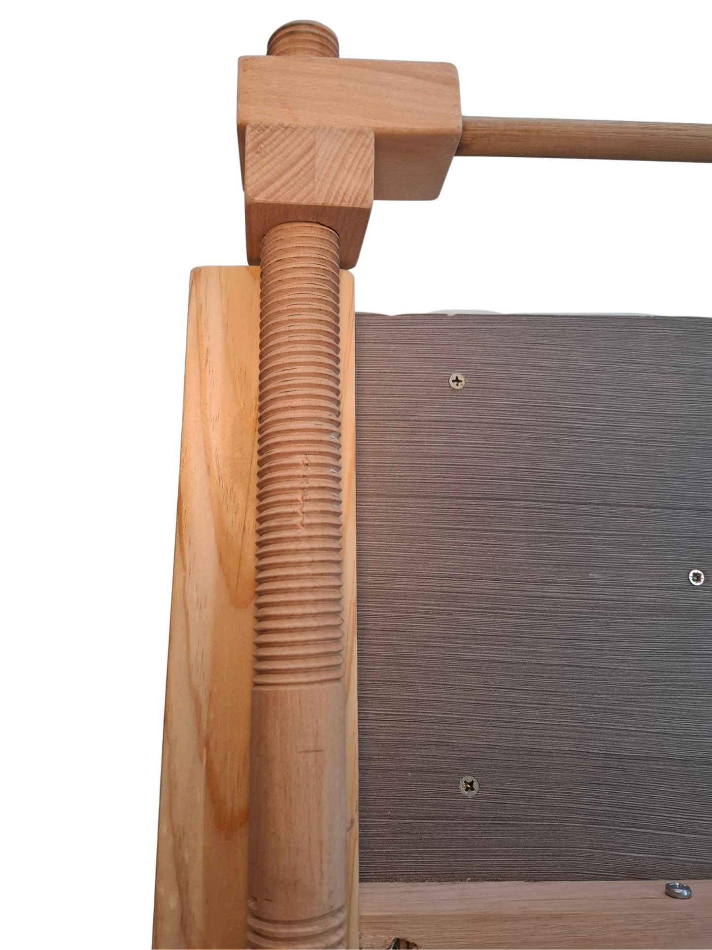 Traditional Bookbinding Sewing Frame — Solid Hardwood, Handcrafted