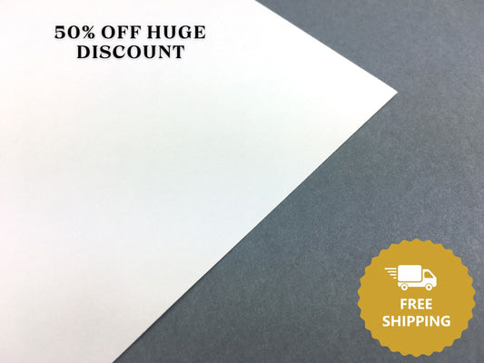 High Quality Acid Free Paper- Cream colour- 500 sheets- 118 GSM
