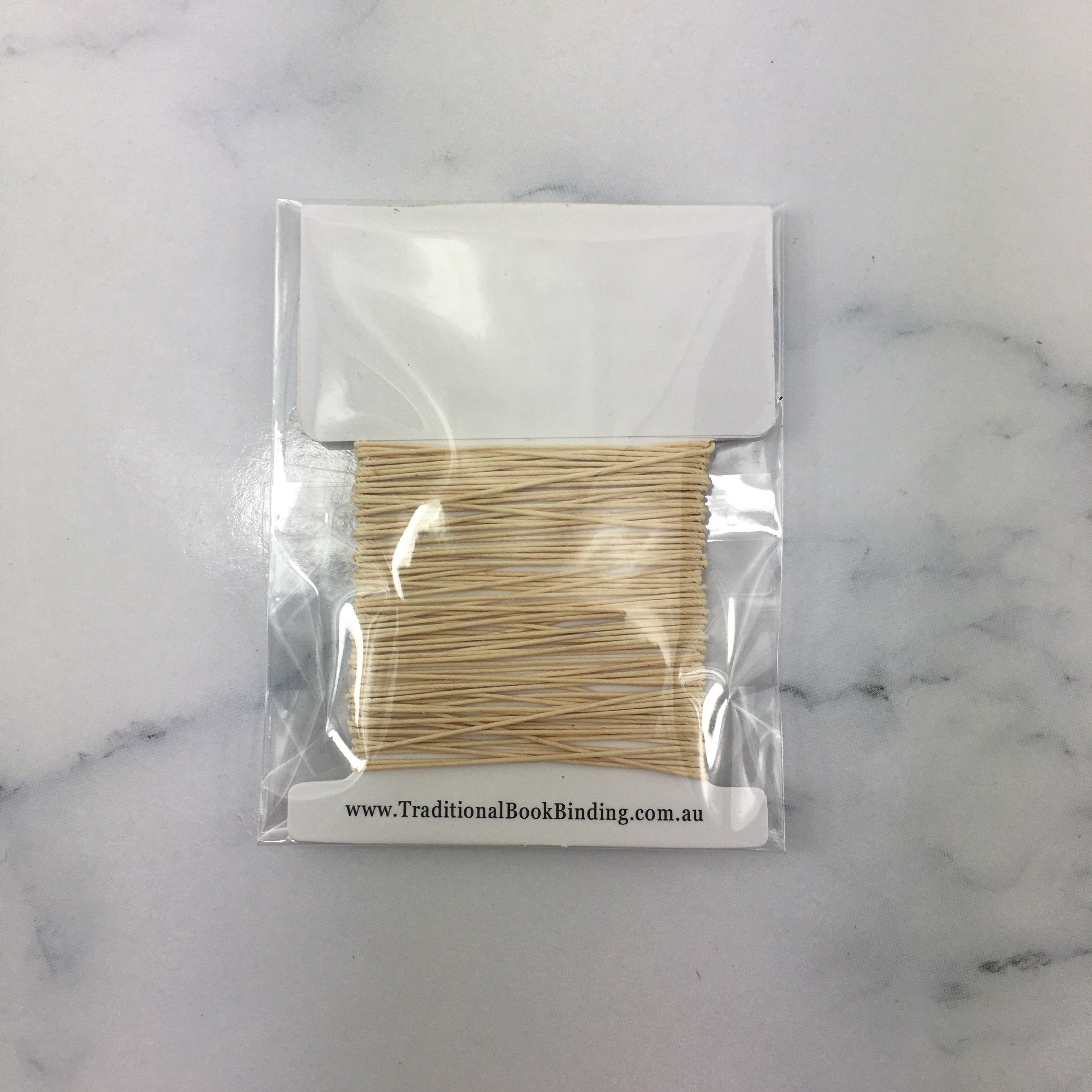 Professional bookbinding sewing thread- Waxed with 100% beeswax- 6000mm ...