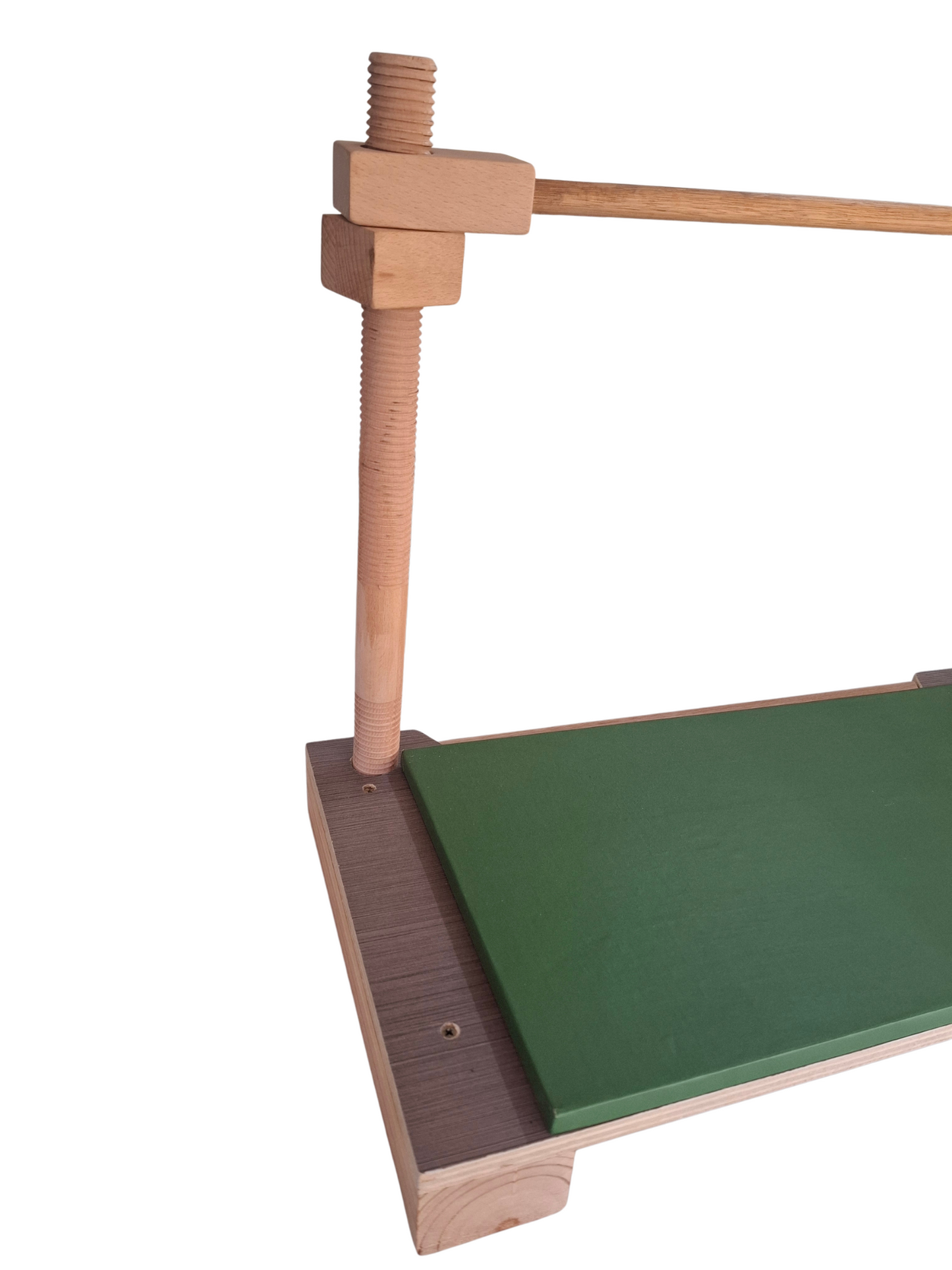 Traditional Bookbinding Sewing Frame — Solid Hardwood, Handcrafted