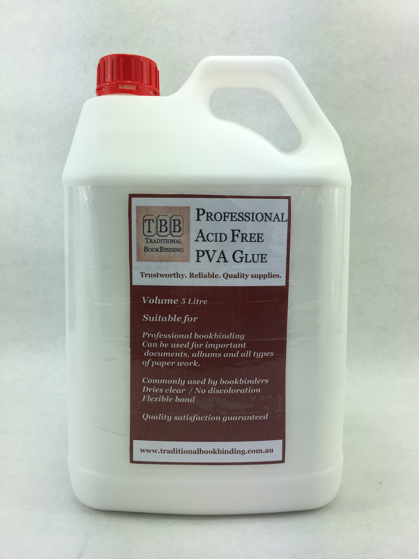 Bookbinding PVA Adhesive ACID FEEE Professional standard bookbinding