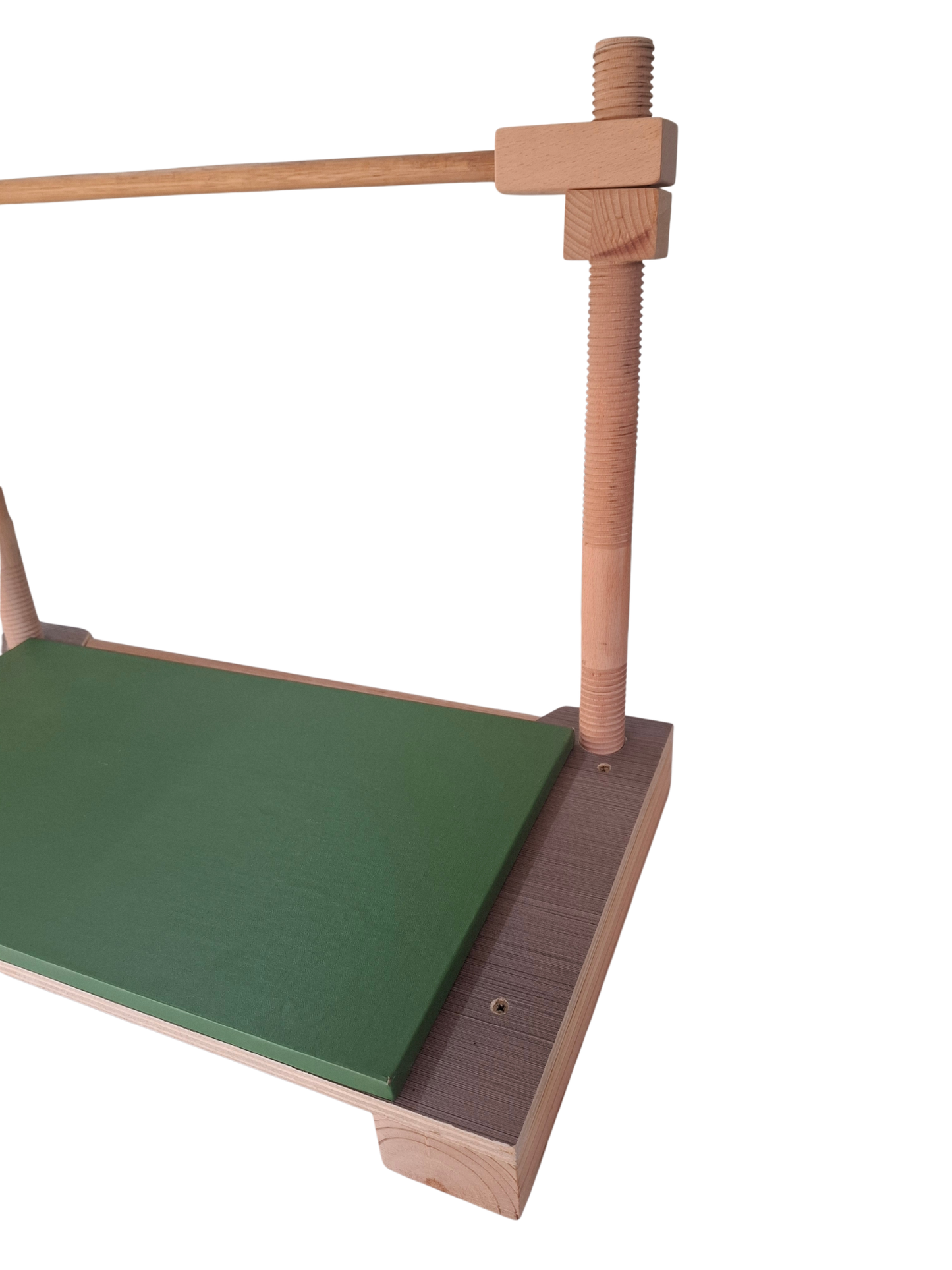 Traditional Bookbinding Sewing Frame — Solid Hardwood, Handcrafted