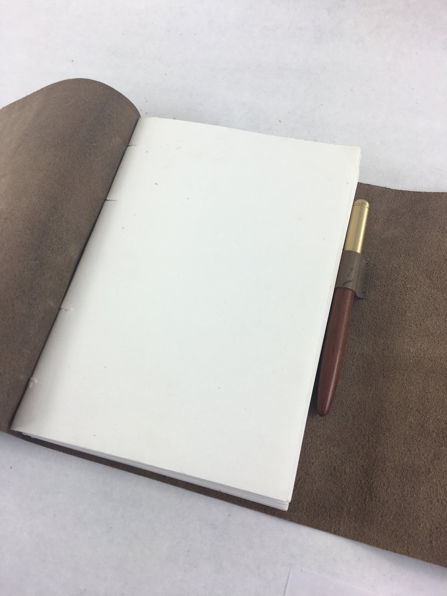 Quality Handmade Leather Journal- THICK 100% Cotton paper- TBBLJ6