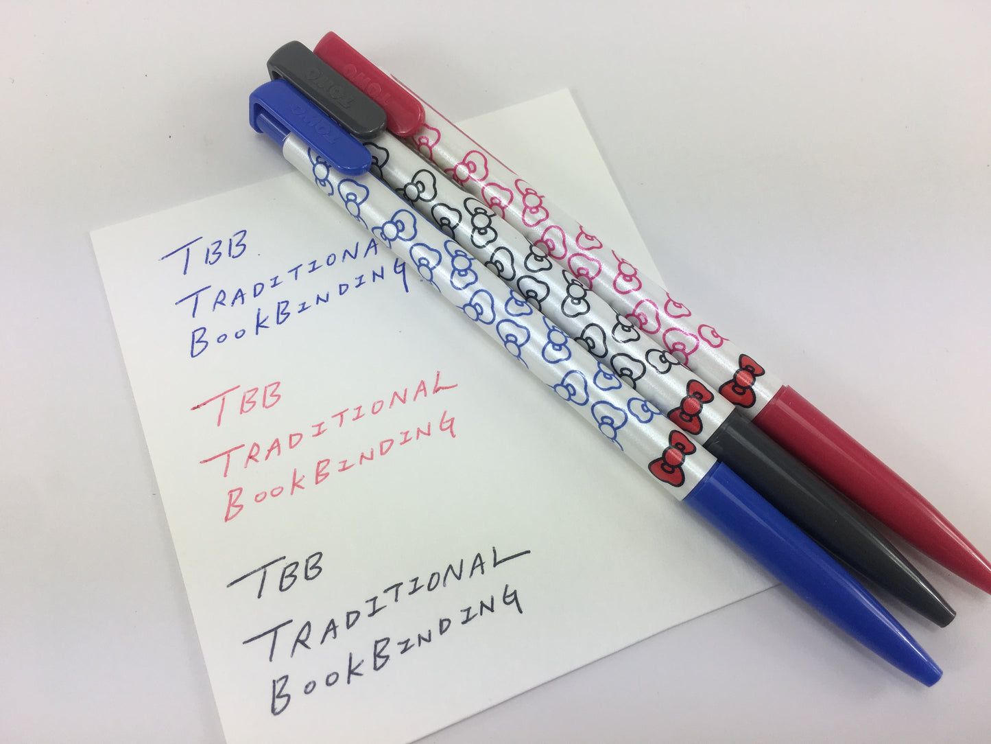 BOW KNOT design 0.7mm pen- 3 options