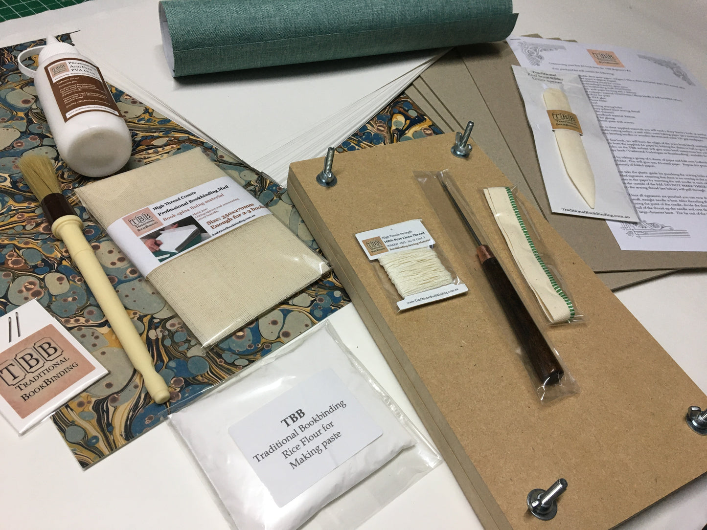 Professional Bookbinding Kit with Educational Video | Beginner | Creating your first book