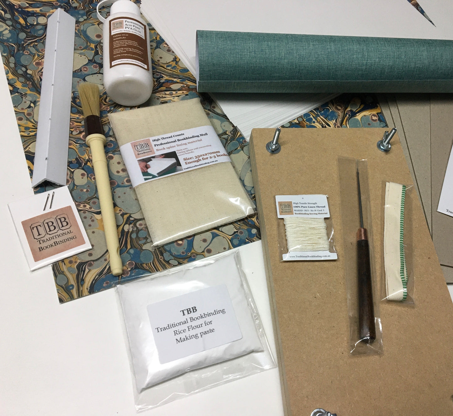 Professional Bookbinding Kit with Educational Video | Beginner | Creating your first book