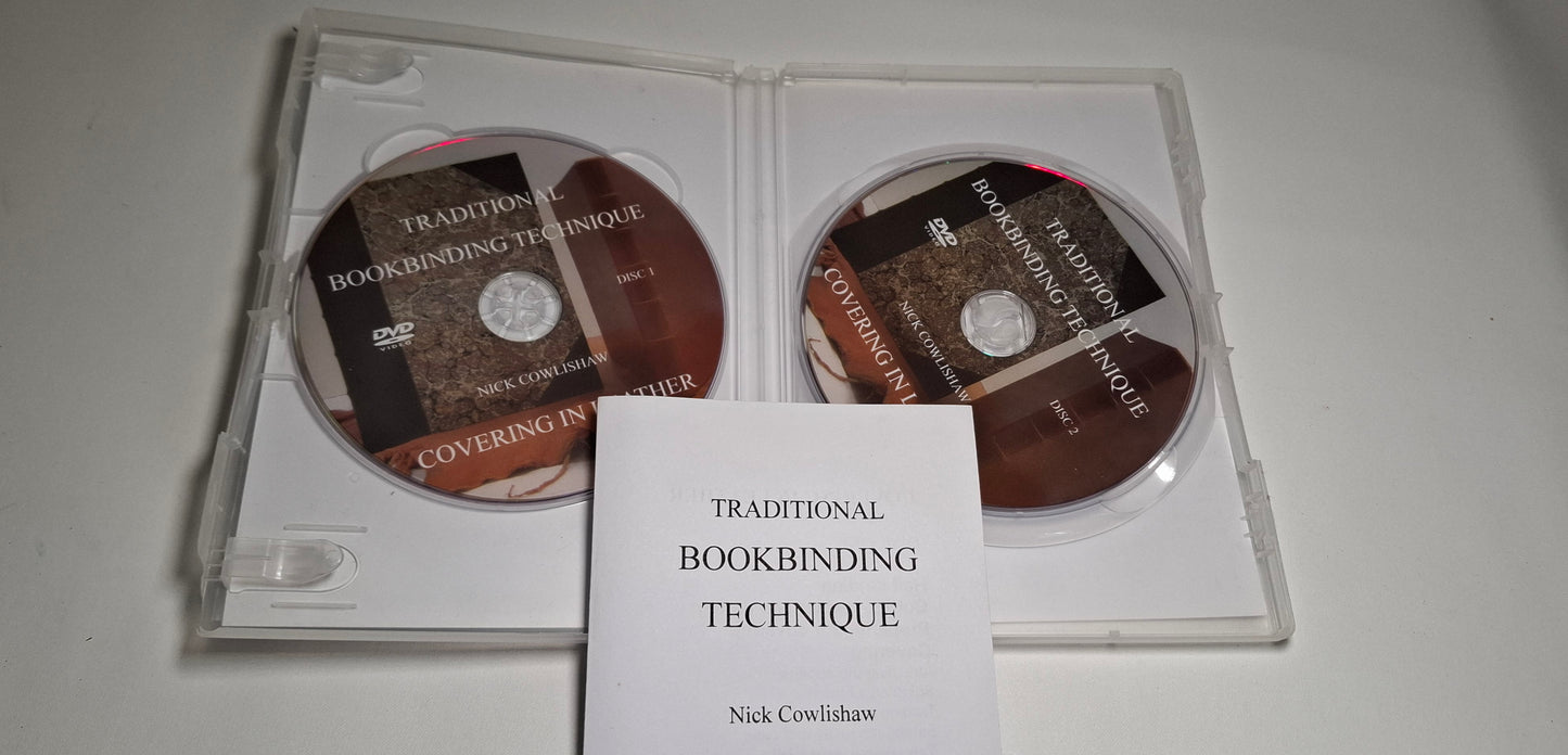 Pre-Loved traditional bookbinding DVD for Sale – Excellent condition