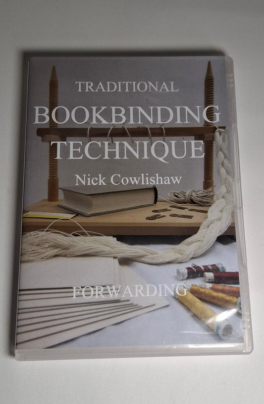 Pre-Loved traditional bookbinding DVD for Sale – Excellent condition