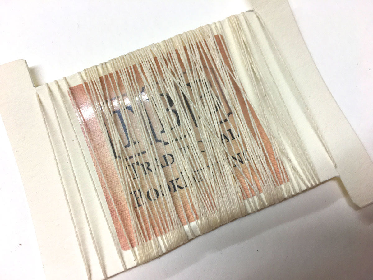 Professional bookbinding sewing thread- Waxed with 100% beeswax- 6000mm ...