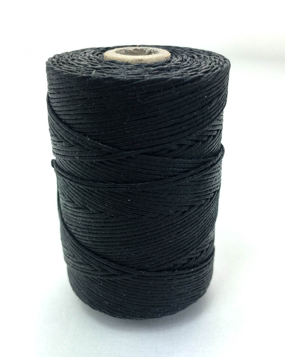 Black- Per spool 50g- 100% Pure Linen Thread- Waxed- 18/4 No.18 Cord 4- Approx 1mm thick