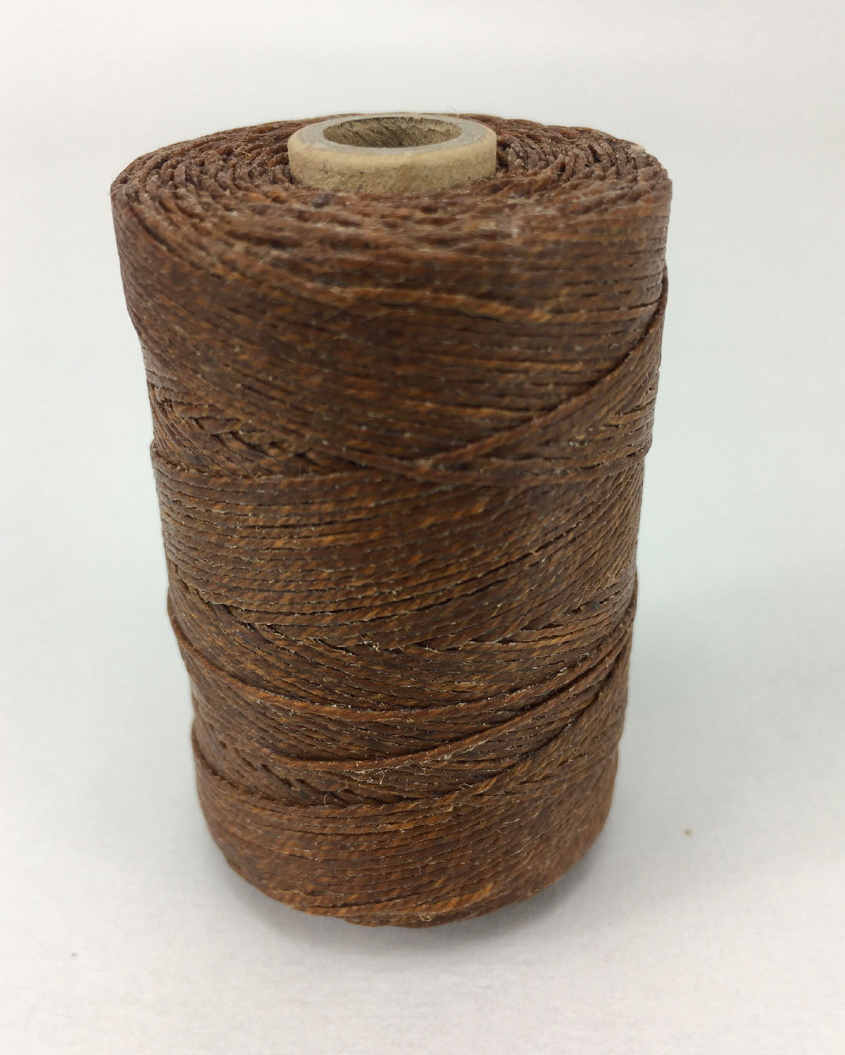 Camel Brown- Per spool 50g- 100% Pure Linen Thread- Waxed- 18/3 No.18 Cord 3- Approx 0.55mm thick