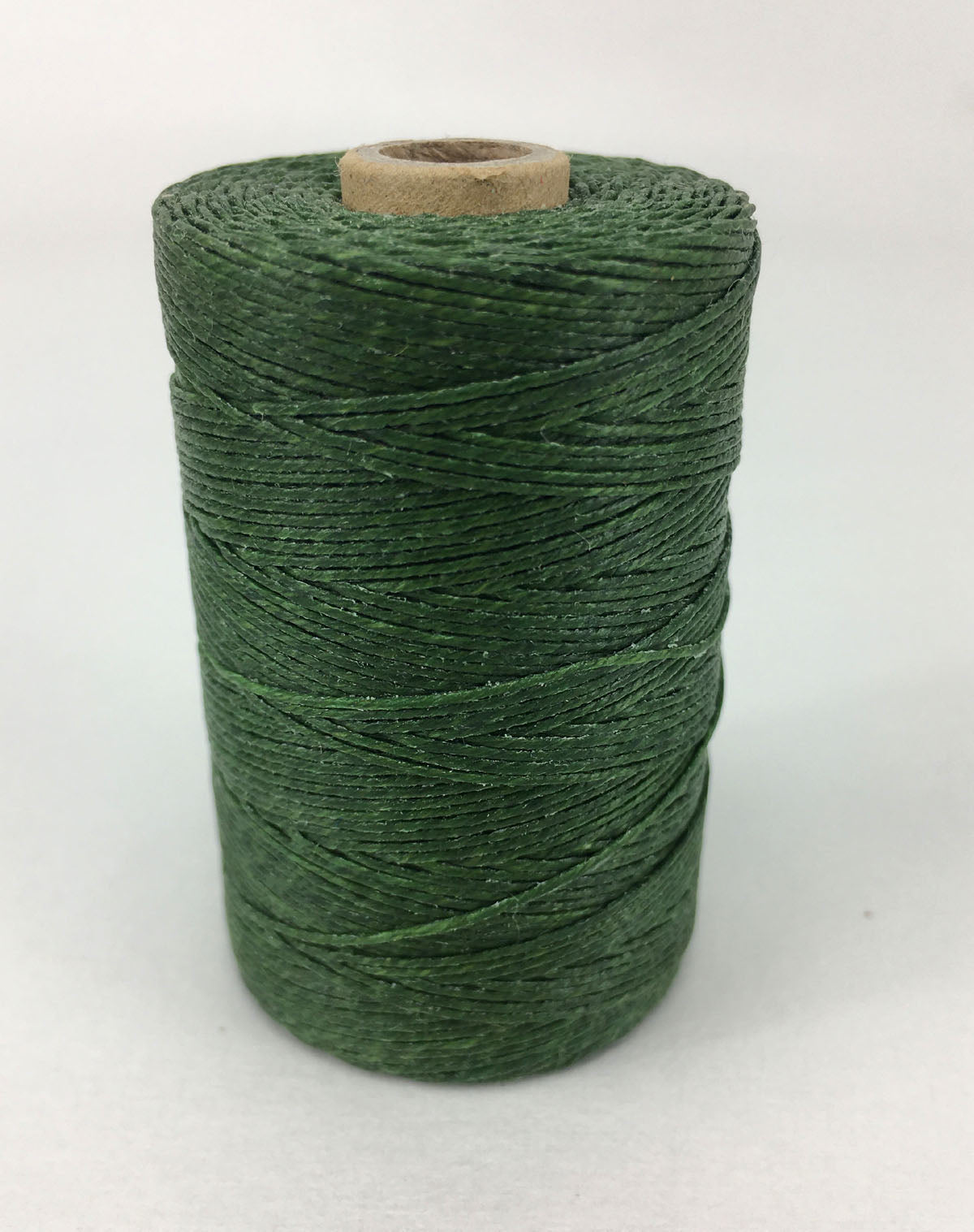 Dark Green- Per spool 50g- 100% Pure Linen Thread- Waxed- 18/3 No.18 Cord 3- Approx 0.55mm thick