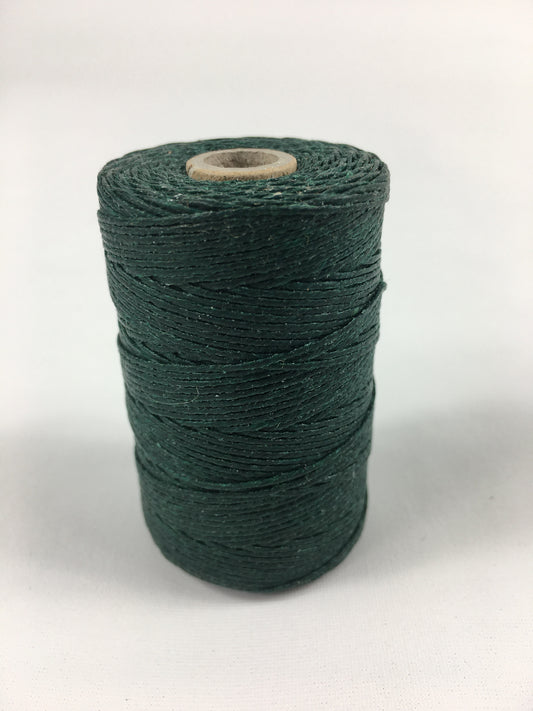 100% Pure Linen Thread- Per spool 50g- Waxed- 18/4 No.18 Cord 4- Approx 1mm thick- TBBNL20