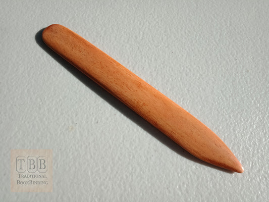 Traditional real bone folder or letter opener- Orange
