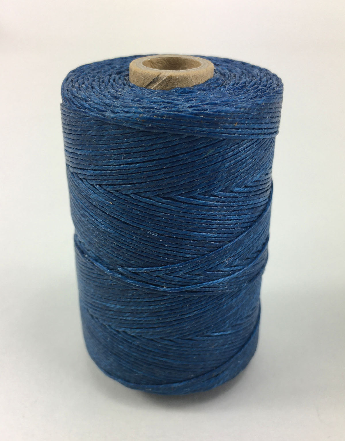 Royal Blue- Per spool 50g- 100% Pure Linen Thread- Waxed- 18/3 No.18 Cord 3- Approx 0.55mm thick