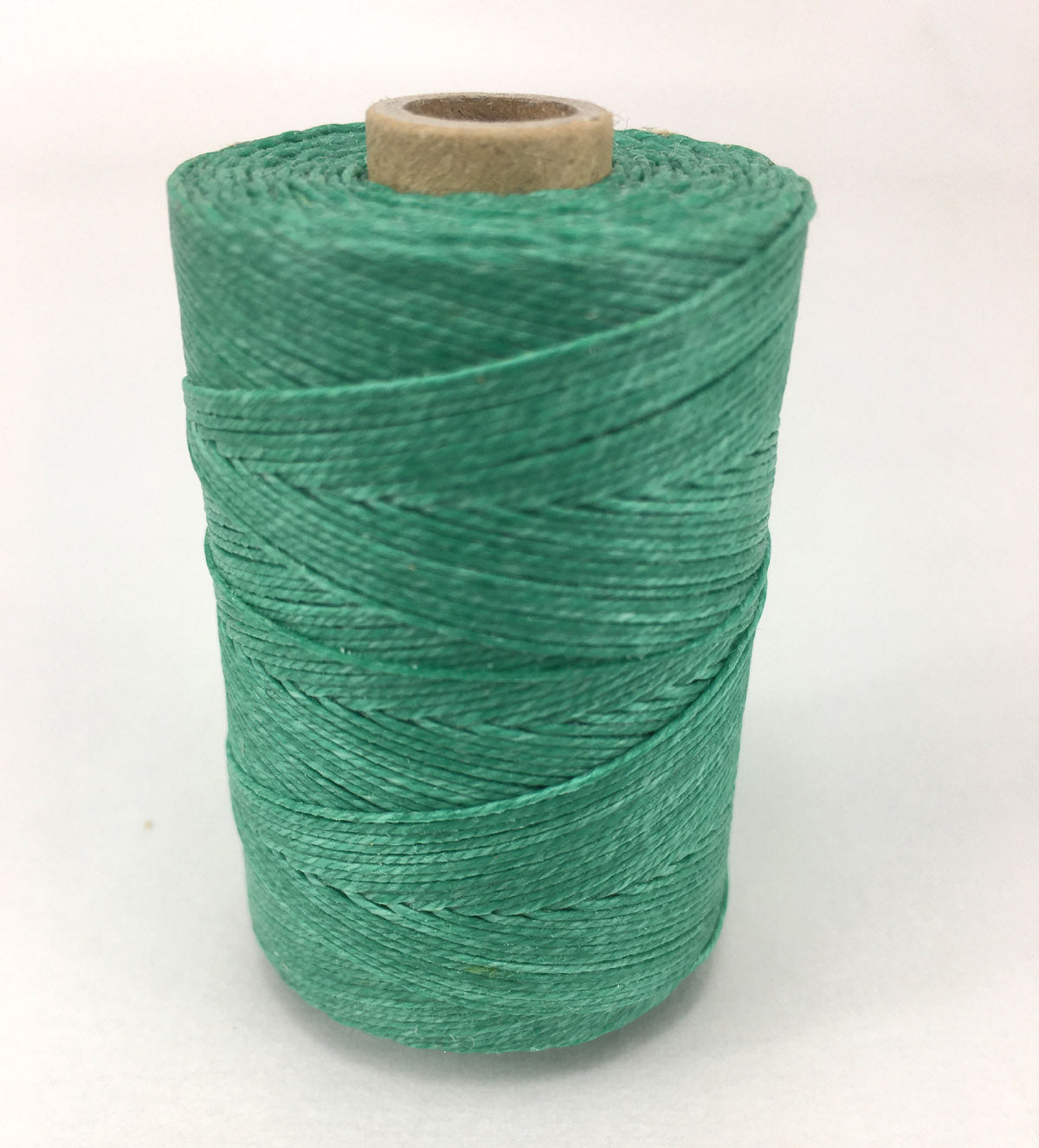 Turquoise- Per spool 50g- 100% Pure Linen Thread- Waxed- 18/3 No.18 Cord 3- Approx 0.55mm thick