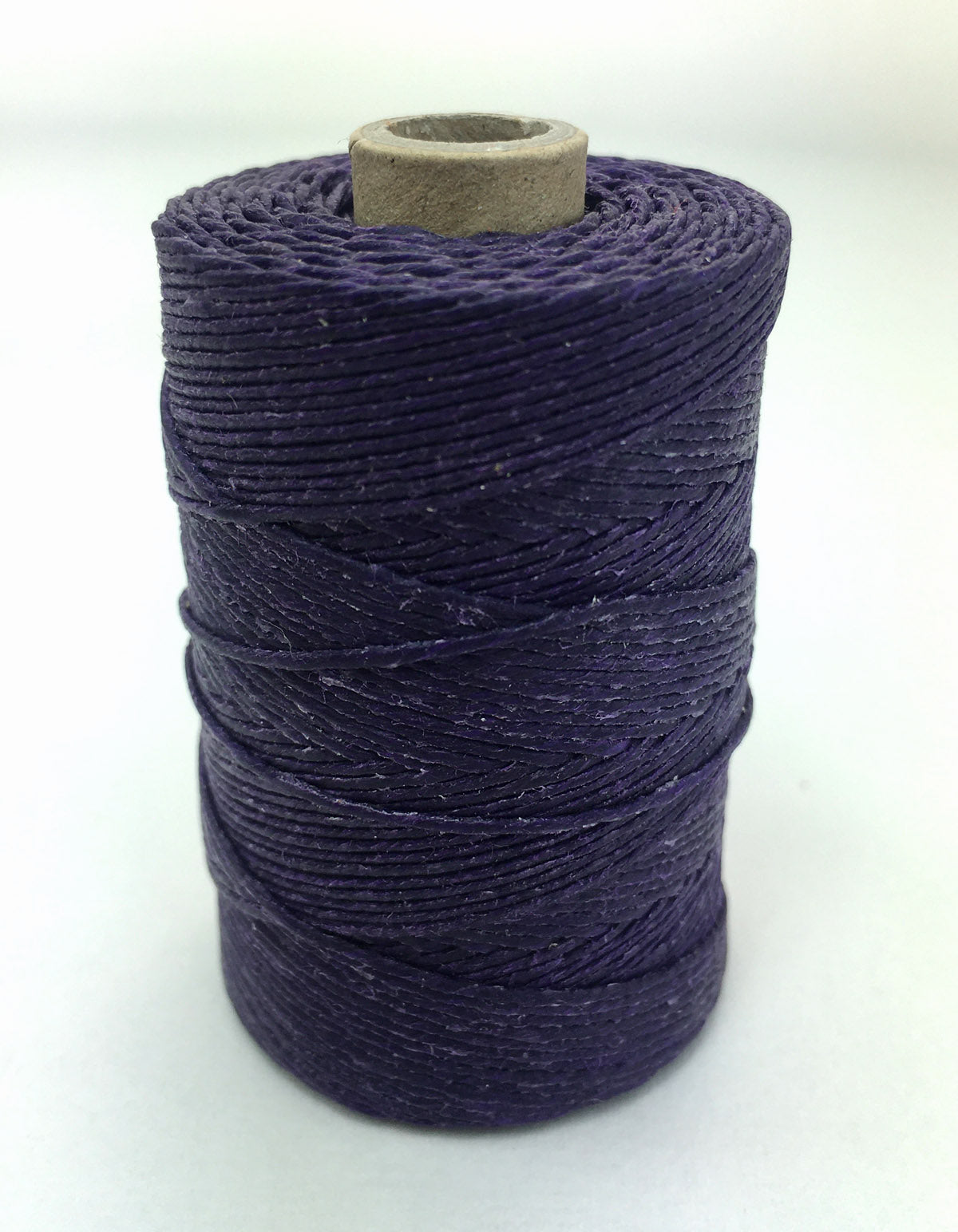 Violet- Per spool 50g- 100% Pure Linen Thread- Waxed- 18/4 No.18 Cord 4- Approx 1mm thick