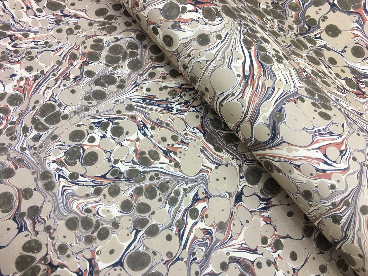 Printed marbled paper- HIGH DEFINITION- THICK 100GSM ACID FREE PAPER - Suitable for book covers and end sheets- TBBPM7