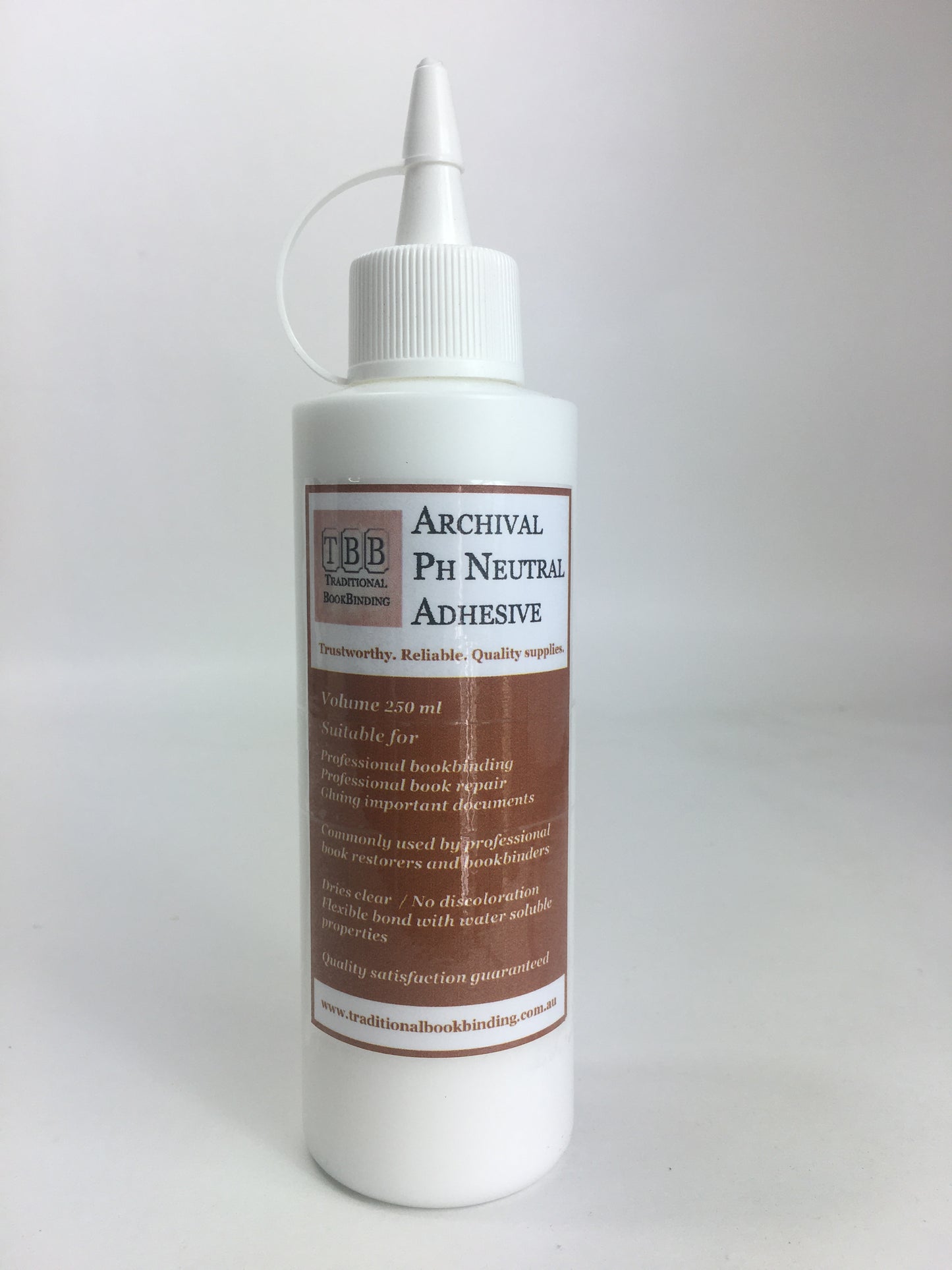 ARCHIVAL Neutral PH Adhesive- Museum quality bookbinding glue- Professional standard