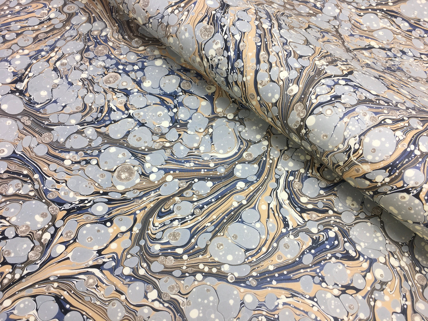Printed marbled paper- HIGH DEFINITION- THICK 100GSM ACID FREE PAPER - Suitable for book covers and end sheets- TBBPM11